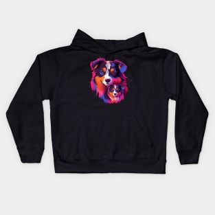 Australian Shepherd Mothers Day Kids Hoodie